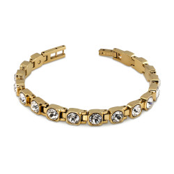 Beauty Dia Gold Bracelet (SS)