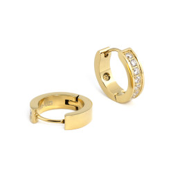 Big Hoop Earrings Gold (SS)
